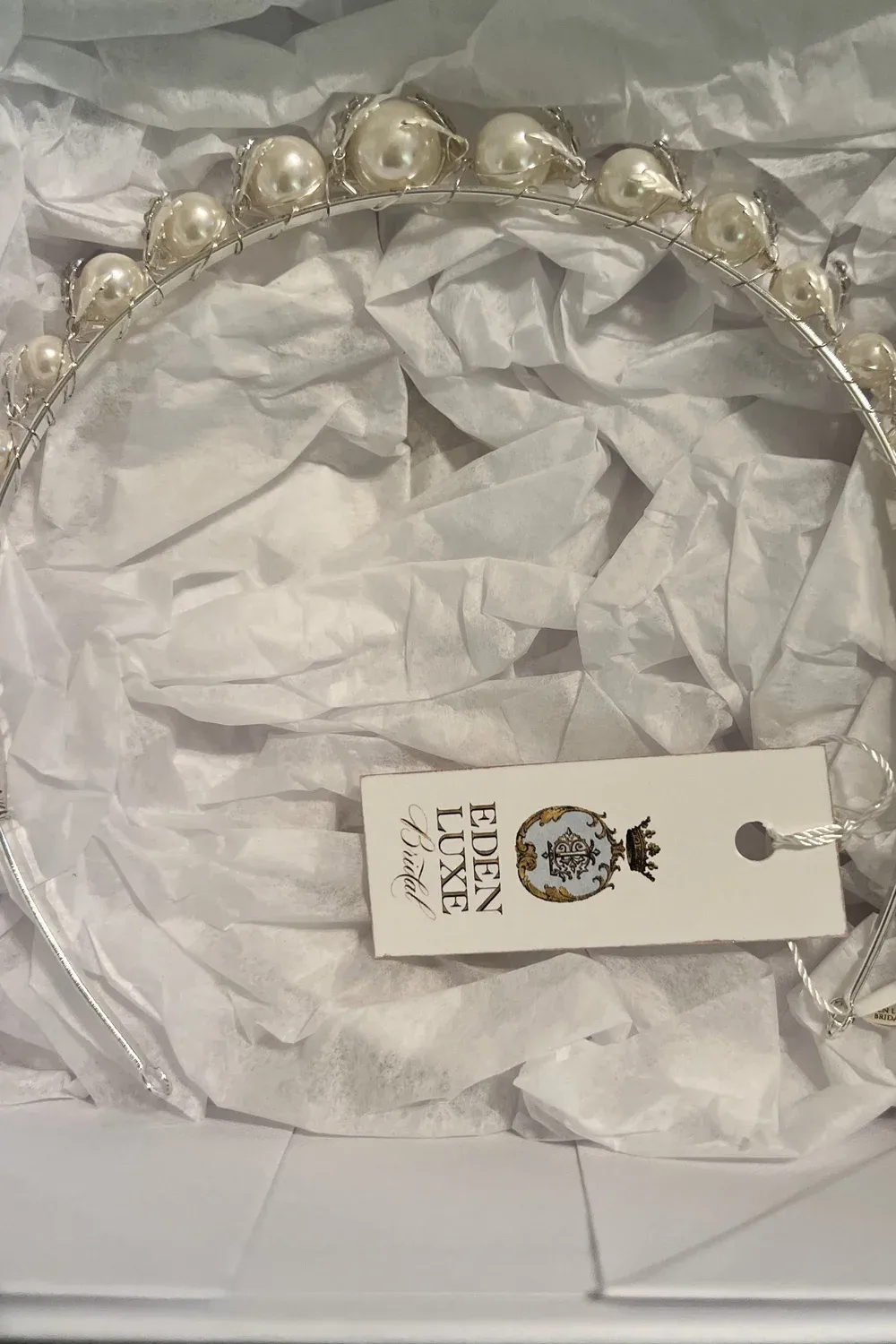 14911 with Overlay Top, Veil, and Headpiece - Image 7