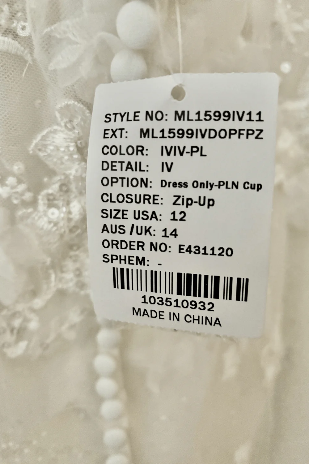 1599 Dress Only - Image 8