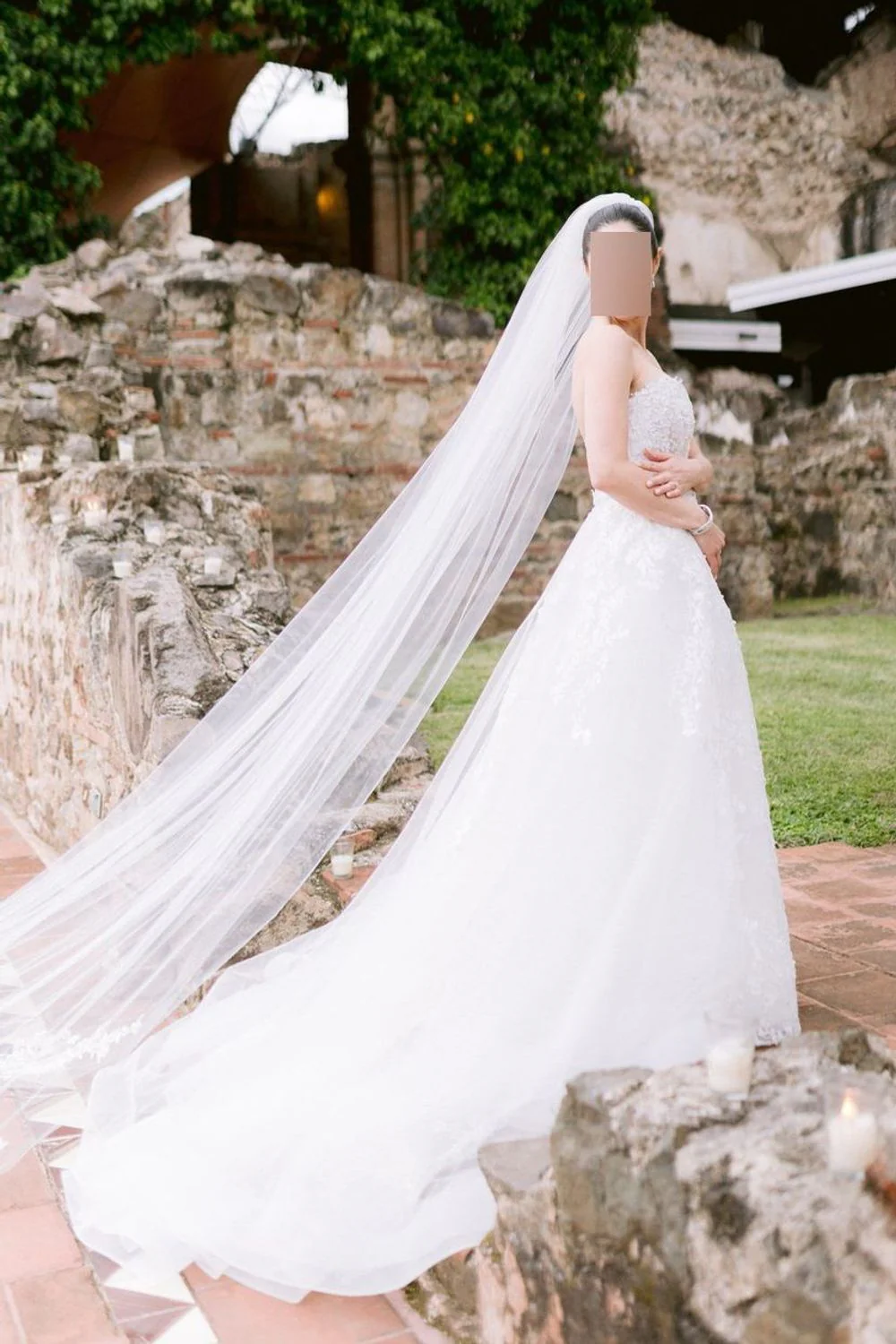 32205 HARLOW-LINESKT with Overskirt and Veil - Image 12