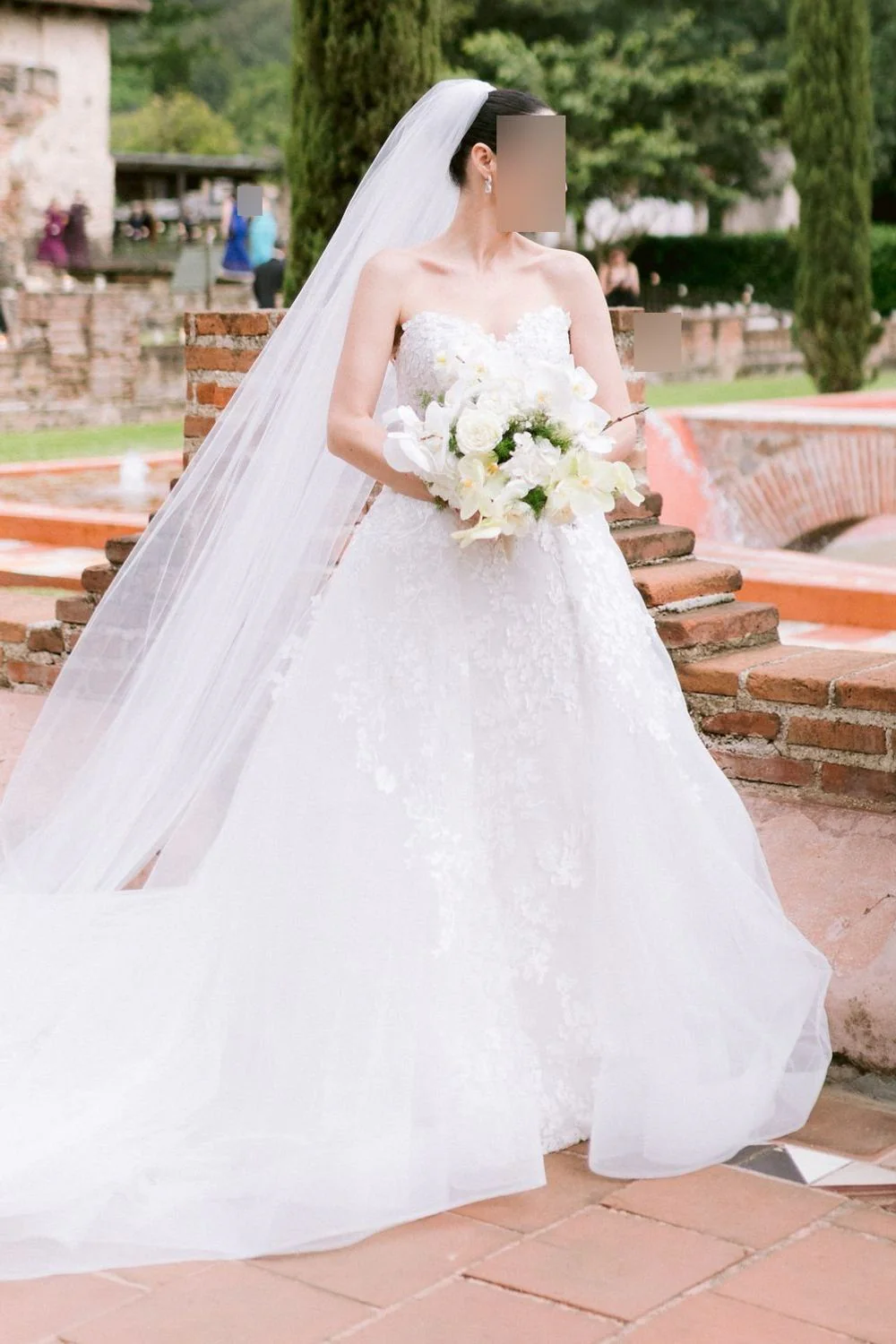 32205 HARLOW-LINESKT with Overskirt and Veil - Image 2
