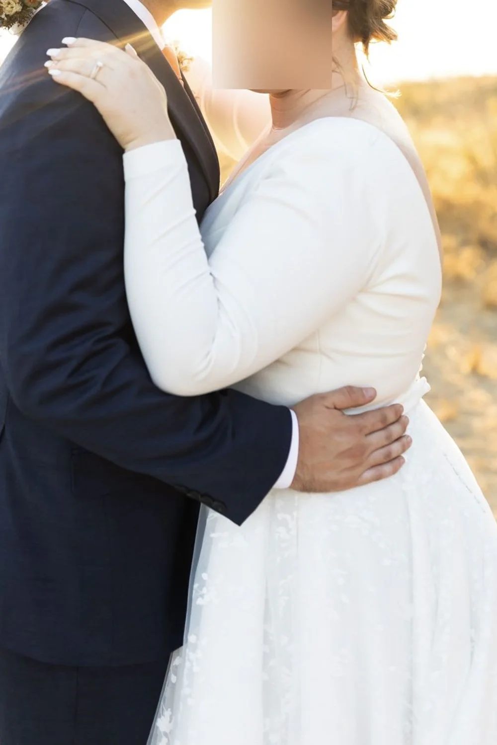A line long sleeve dress - Image 4