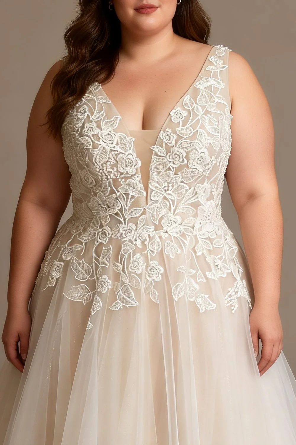 A-Line Tulle Wedding Dress - Image 2