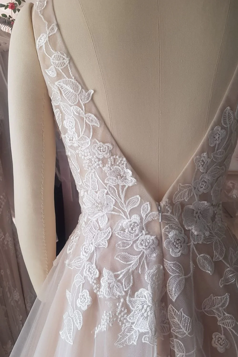 A-Line Tulle Wedding Dress - Image 7