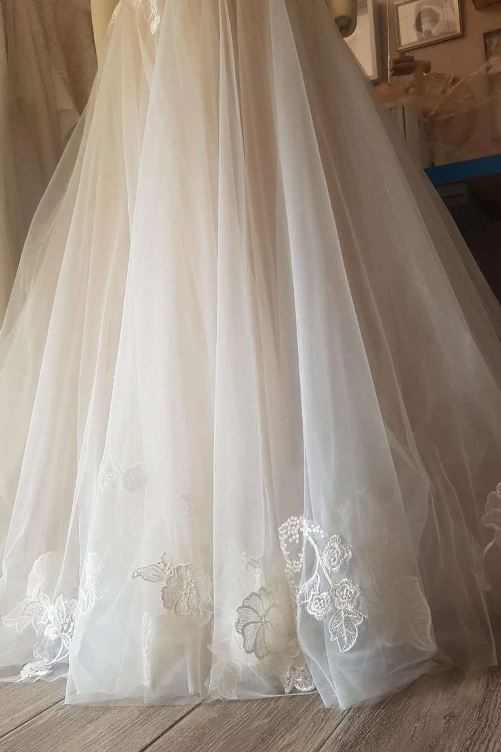 A-Line Tulle Wedding Dress - Image 8