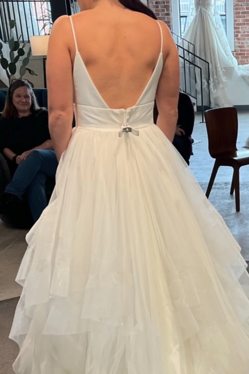 A-line with Organza skirt - Image 2