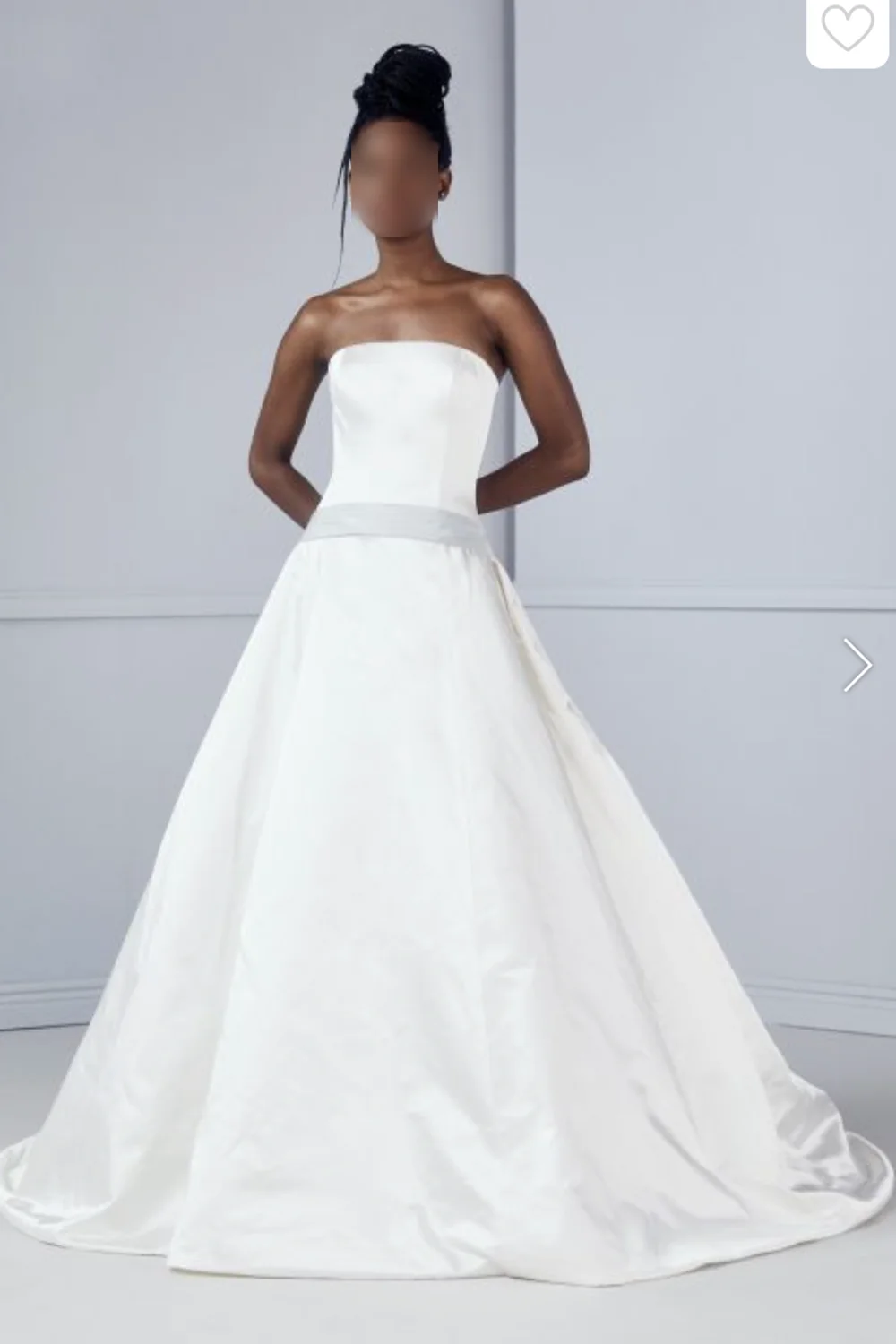 Amsale Blue Sash - Image 8