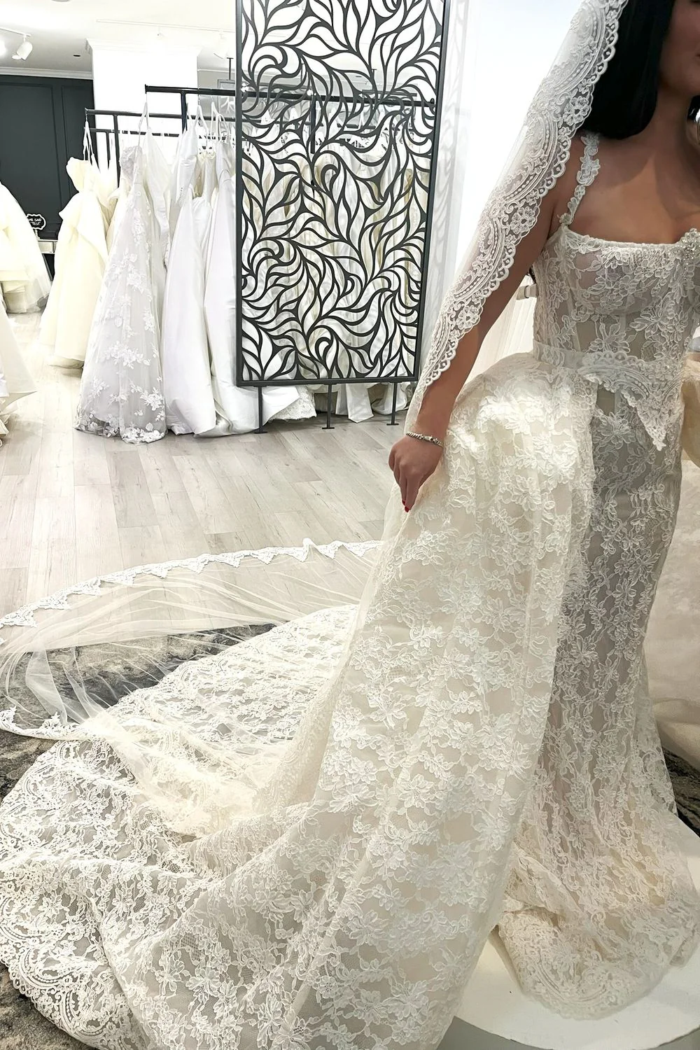 Anais with Overskirt and Veil - Image 9