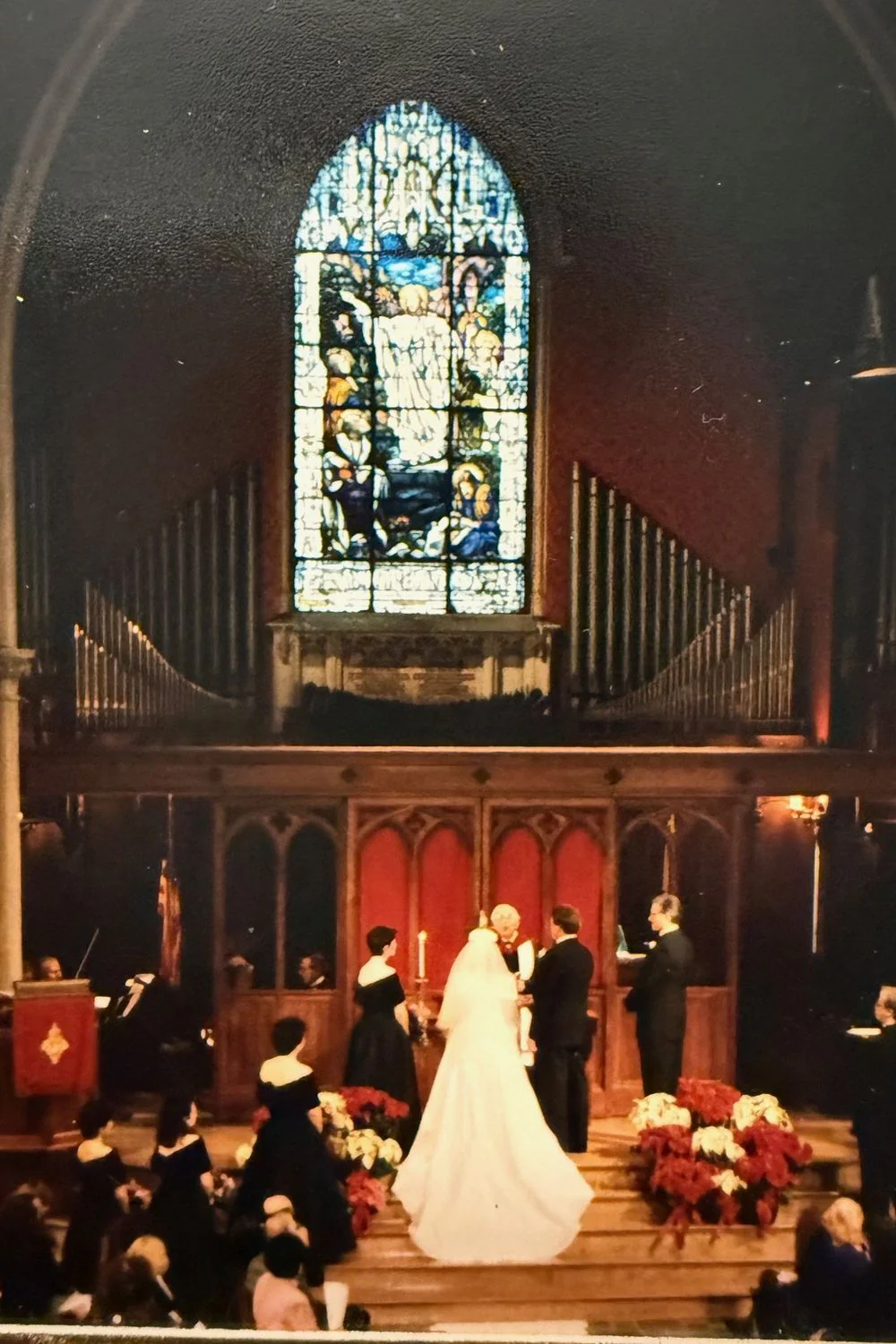 Ballgown Pearl Beaded with Veil - Image 5