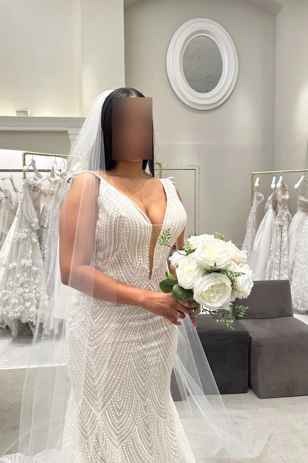 Beaded Gown C635 - Image 3