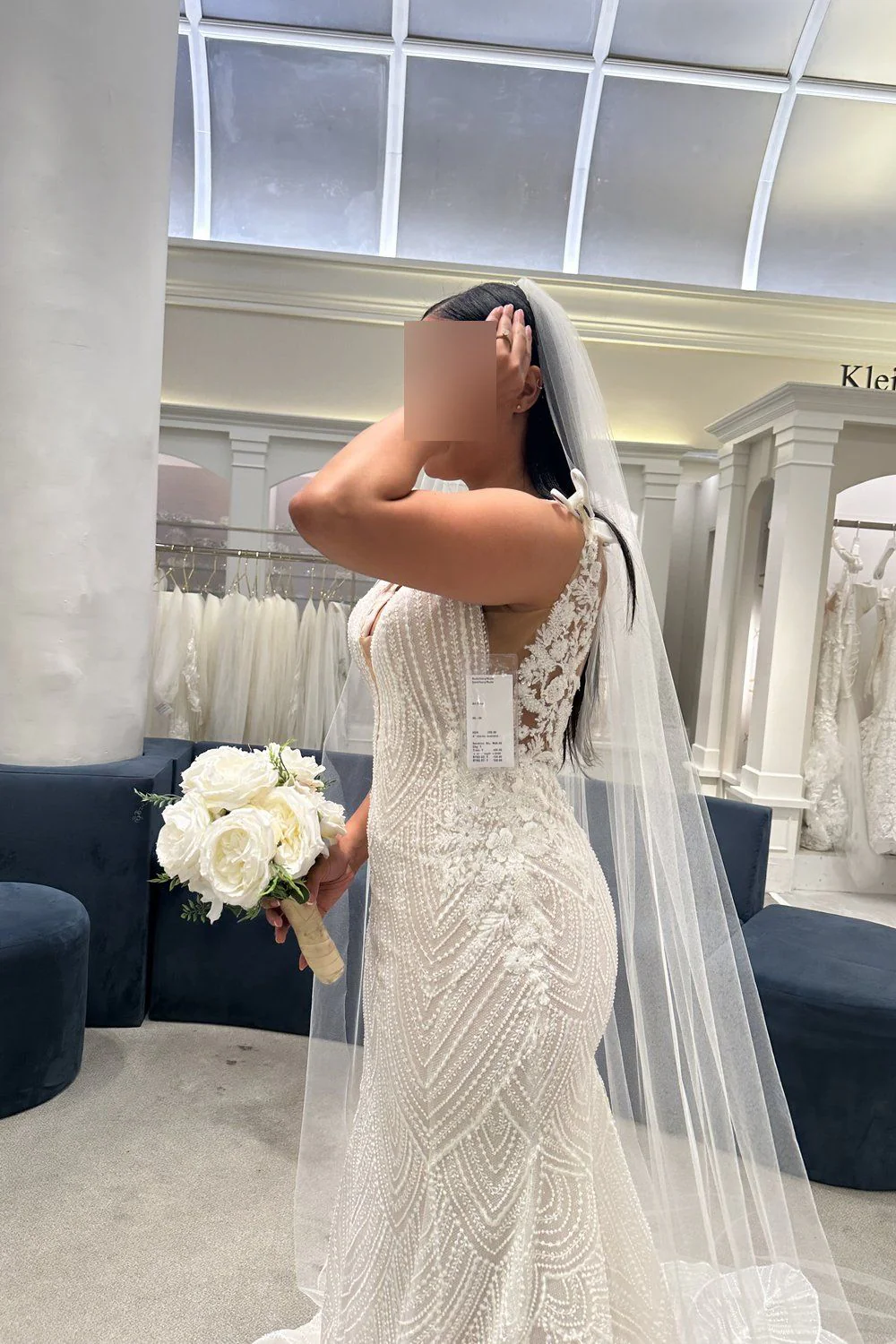 Beaded Gown C635 - Image 4