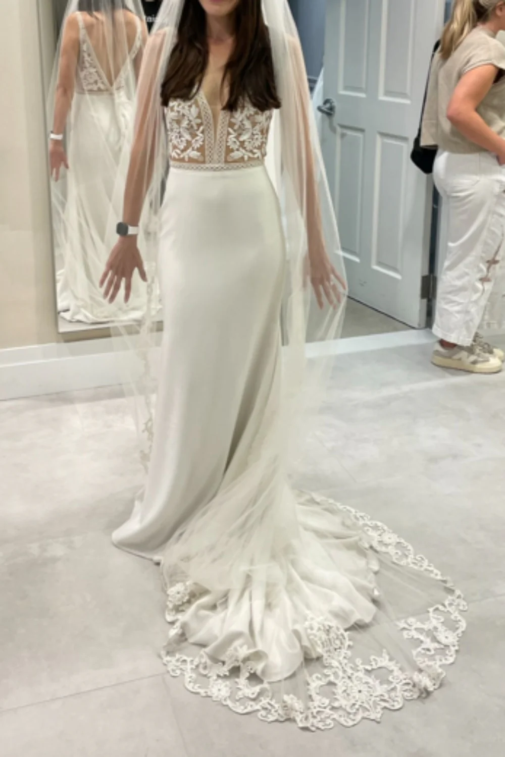 Beautiful Boho Sleeveless Floral Lace (Style 2297) - Image 5