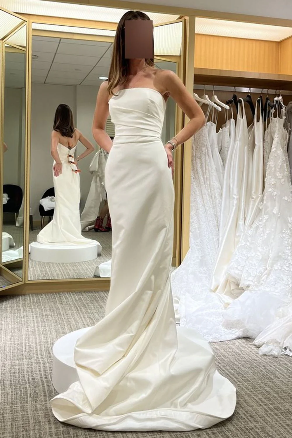 Blue Moon Dress with Veil and Jacket