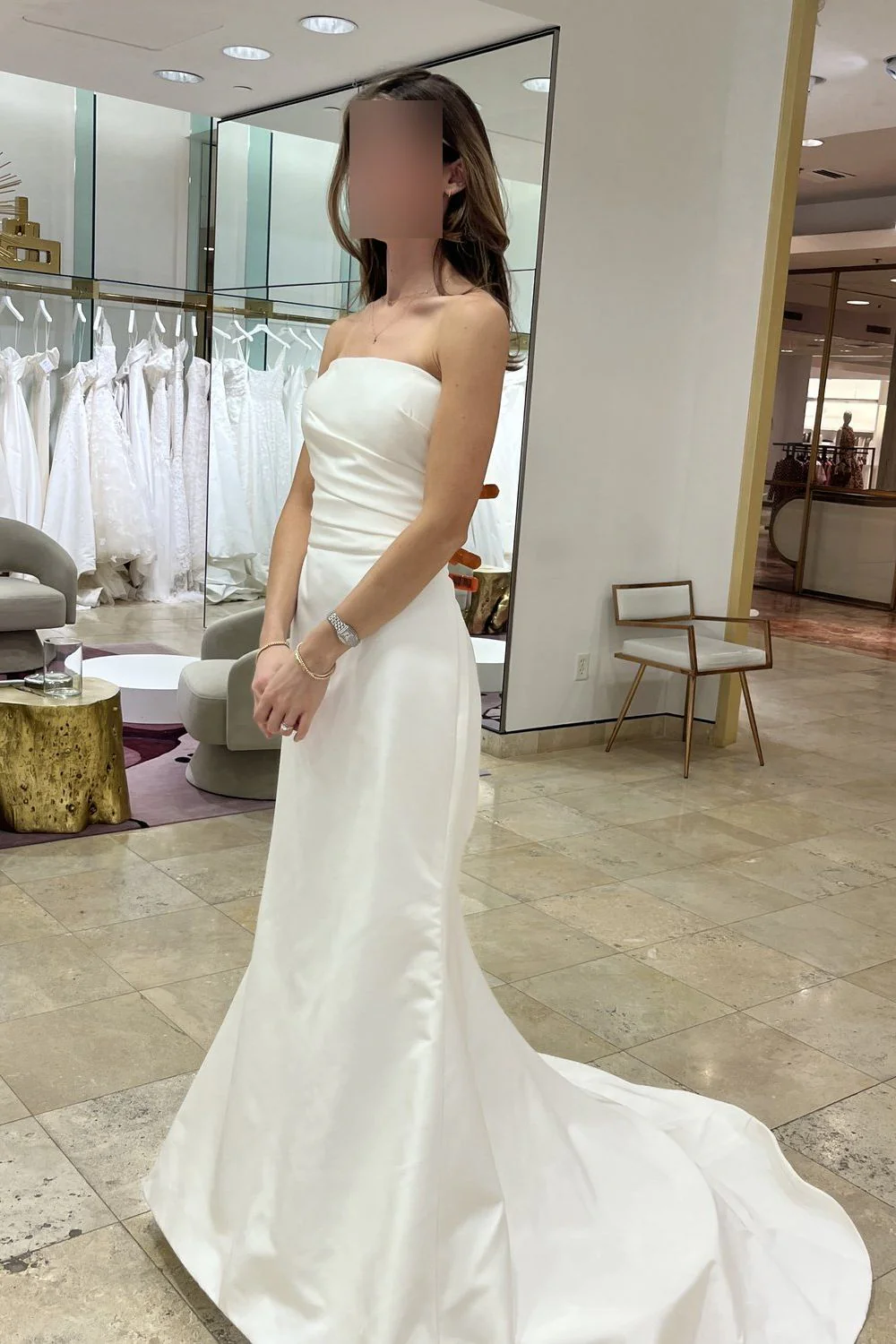 Blue Moon Dress with Veil and Jacket - Image 5