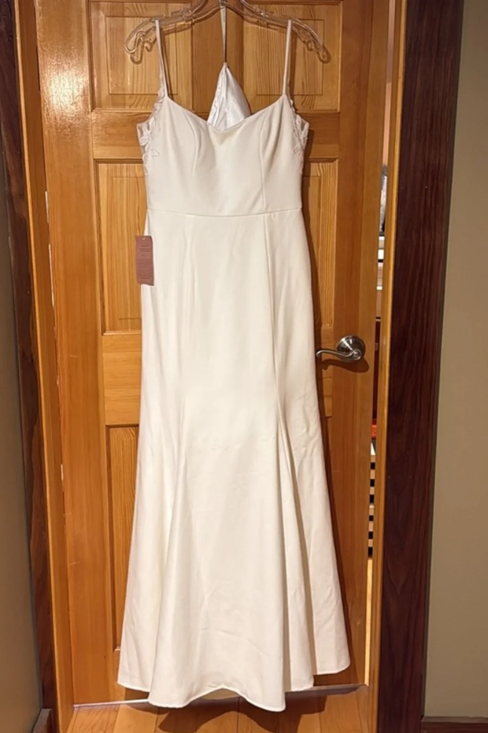 Caleb Fitted Crepe Dress - Image 3