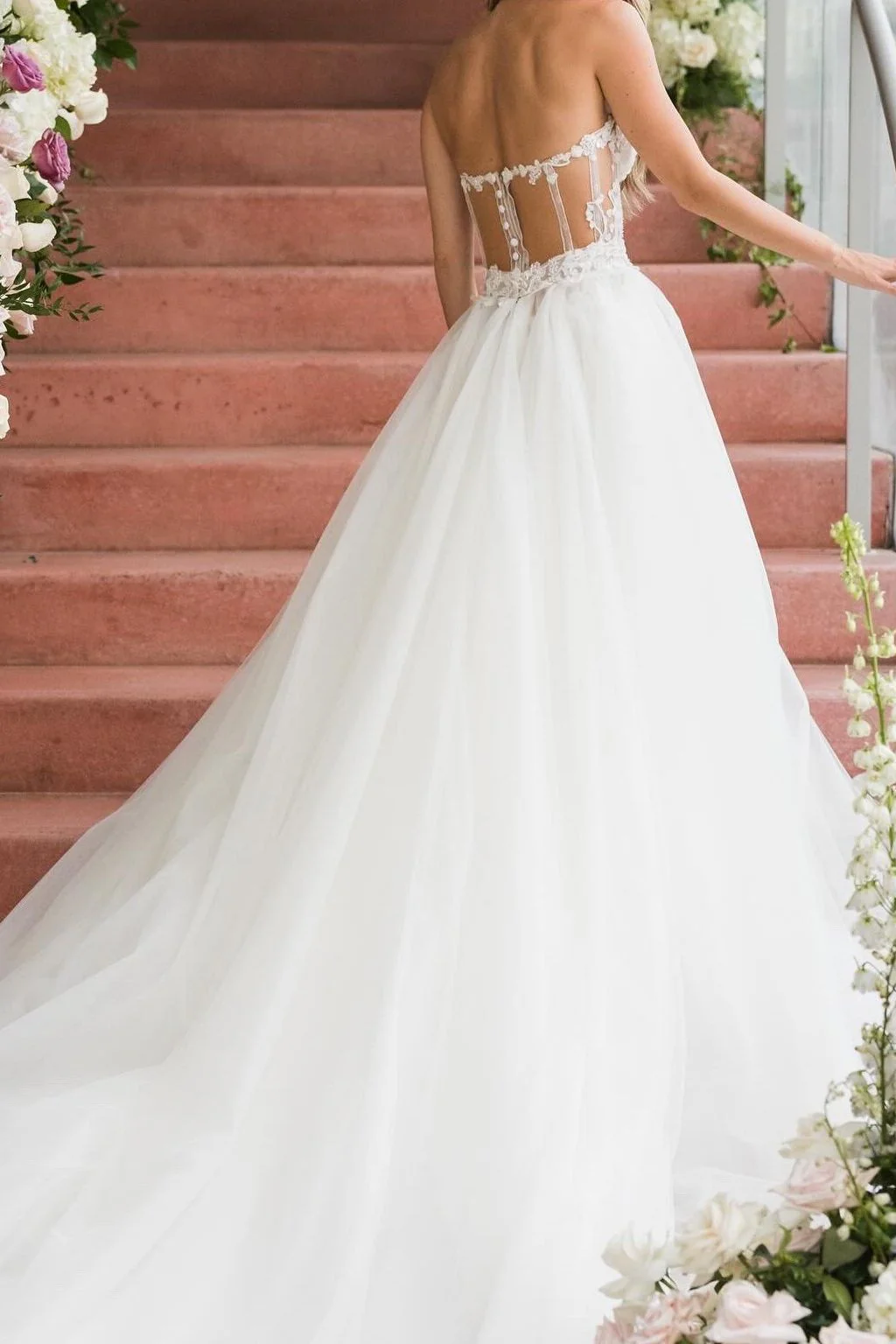 Cali Gown with Overskirt