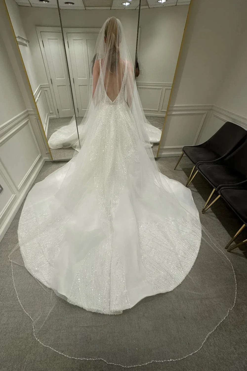 Celine with Veil and Overskirt - Image 2