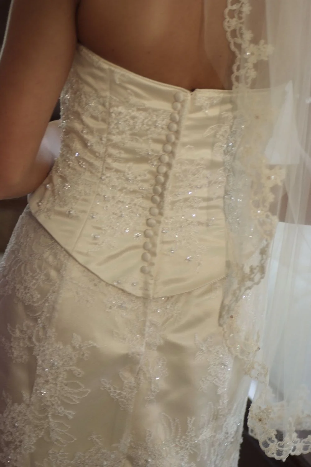 Christina Wu Lace Fit & Flare (Basque Waist) 2006
