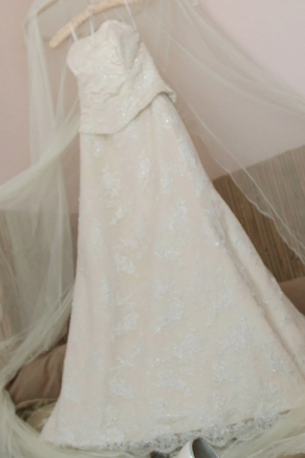 Christina Wu Lace Fit & Flare (Basque Waist) 2006 - Image 2