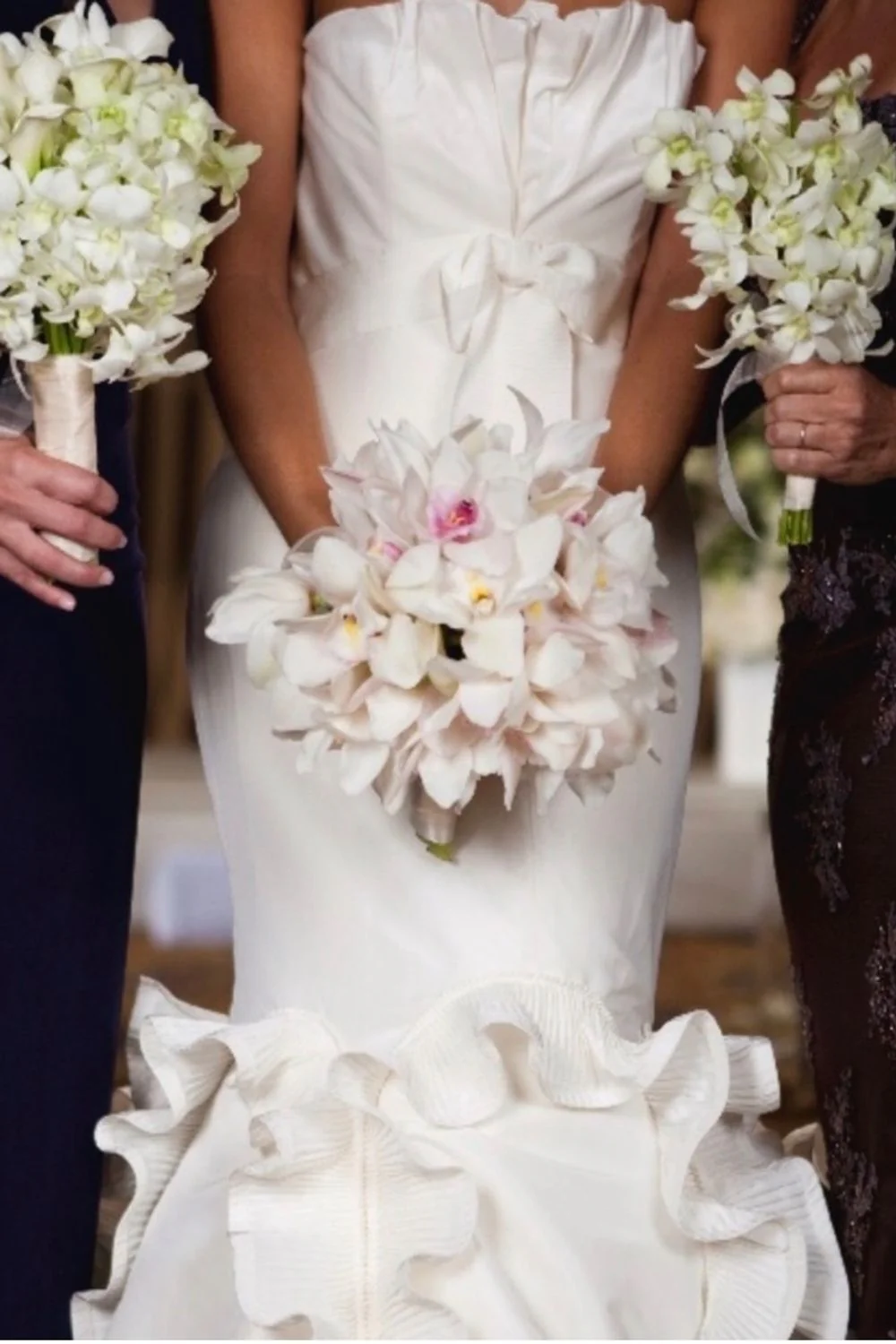 Couture Corset with Elegant Ruffle - Image 3