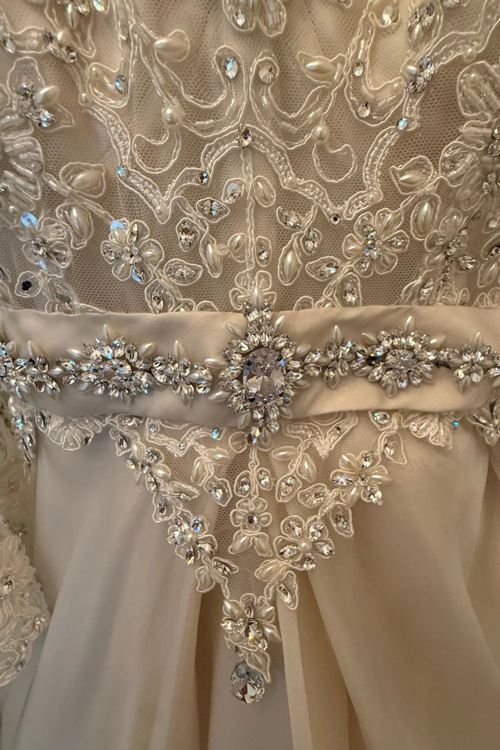 Custom Ballgown with Veil - Image 11