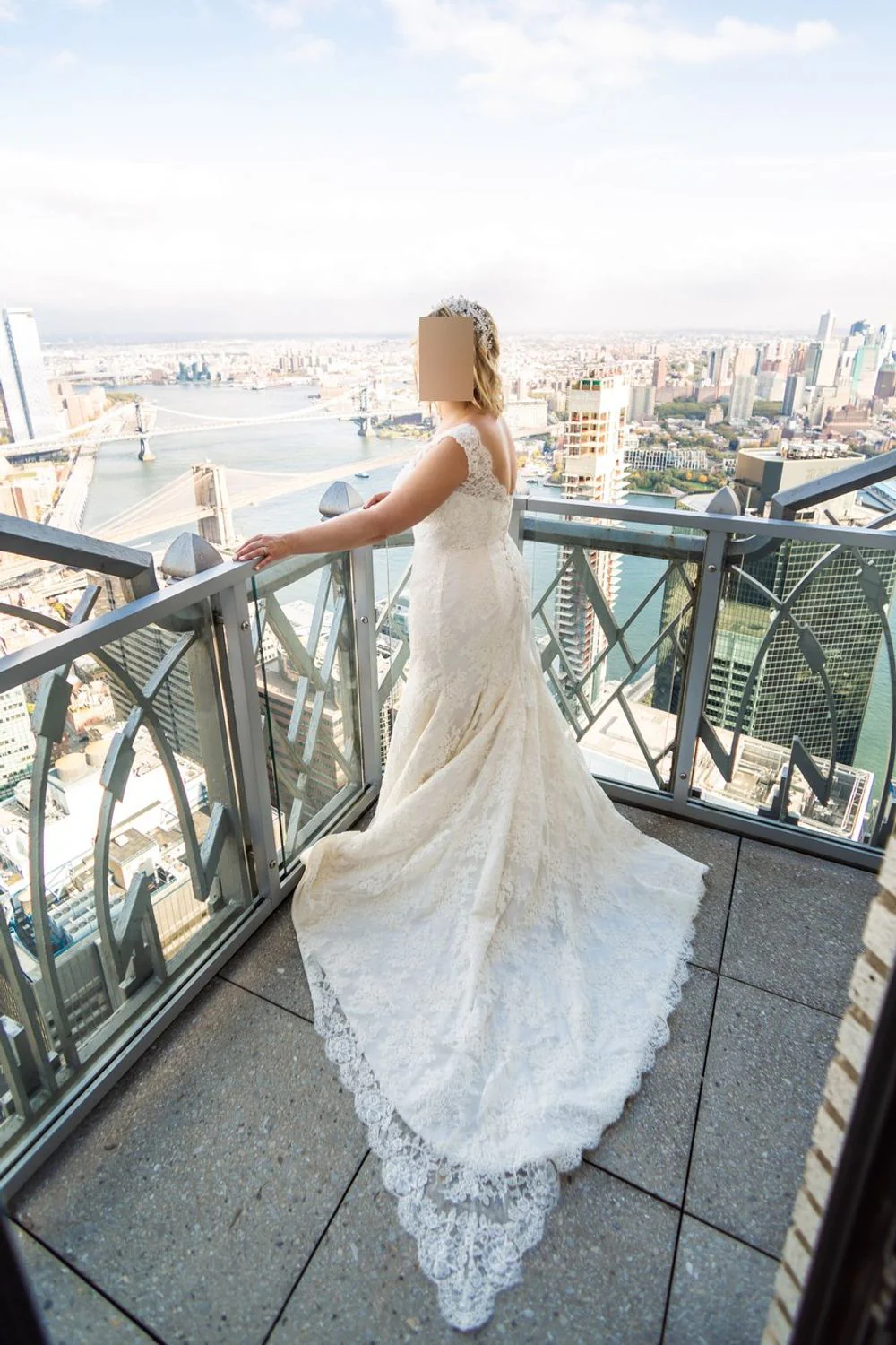 Custom Gown with Headpiece - Image 12