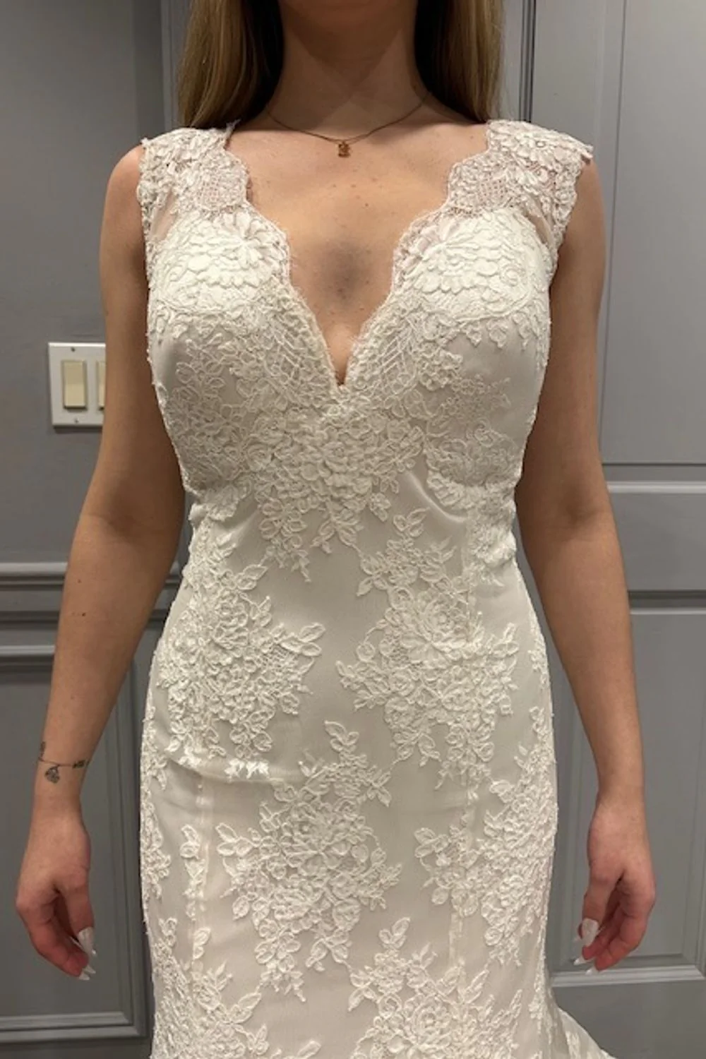 Custom Gown with Headpiece - Image 2