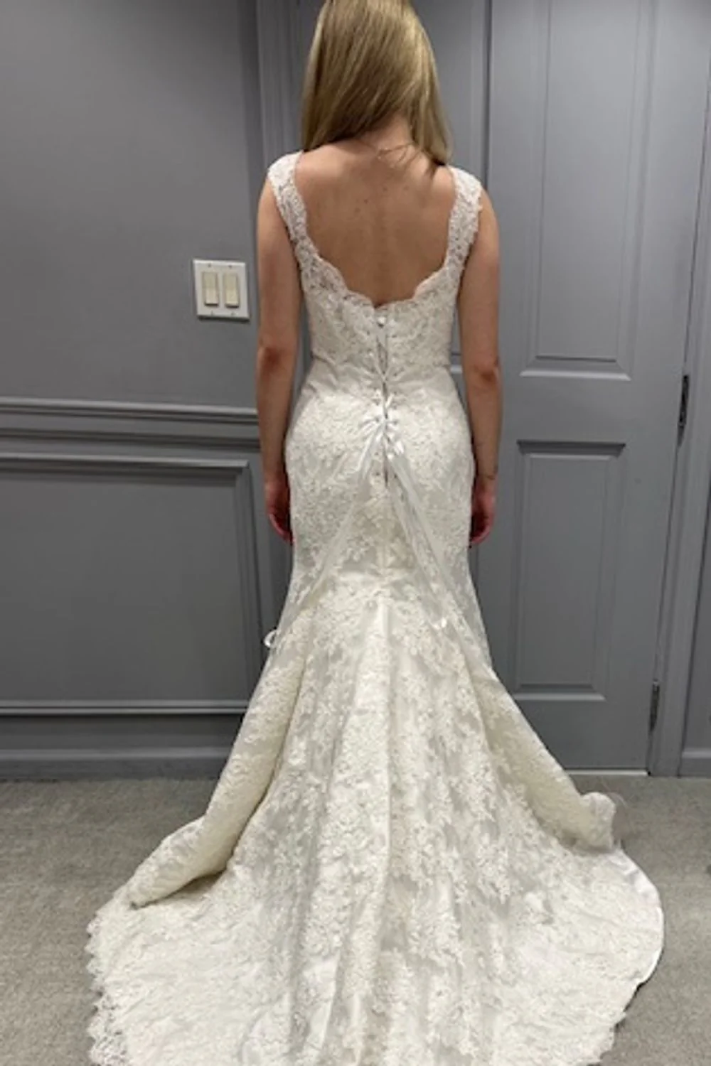 Custom Gown with Headpiece - Image 4