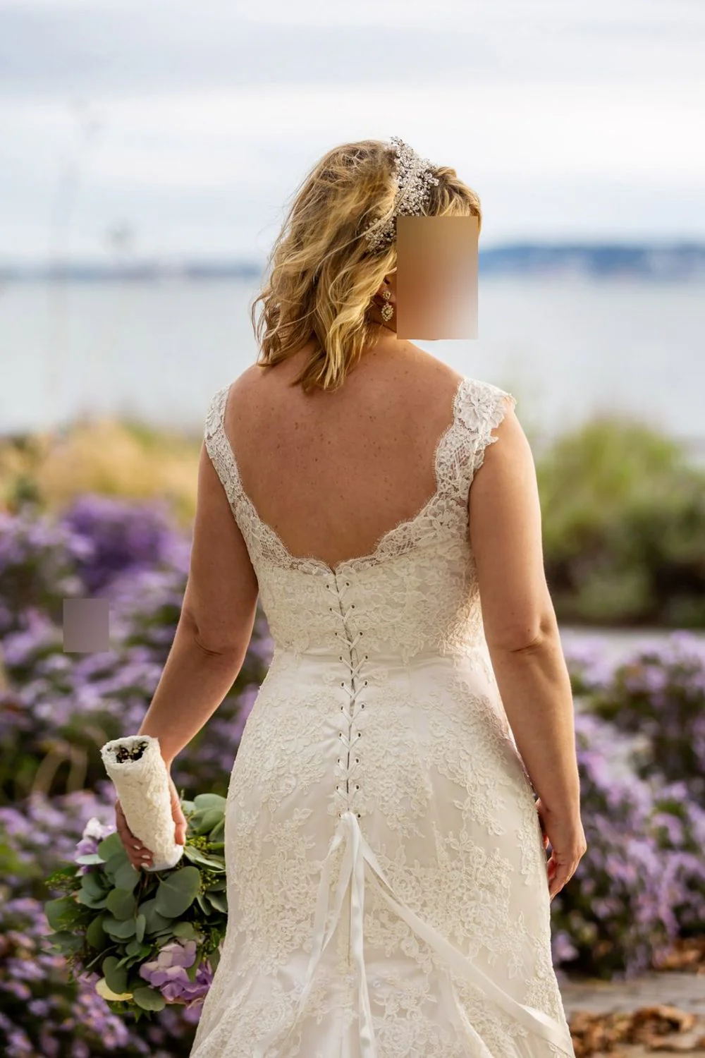 Custom Gown with Headpiece - Image 9