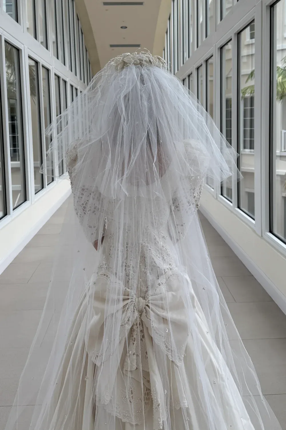 Custom with Veil & Headpiece - Image 7