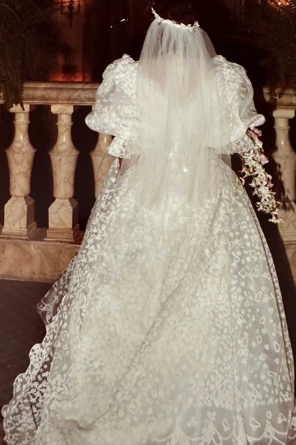 Custom with Veil, Sash and Train - Image 3