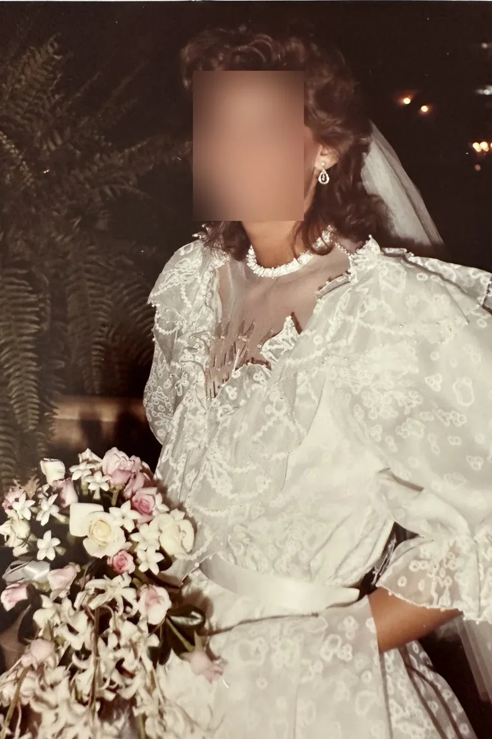 Custom with Veil, Sash and Train - Image 4