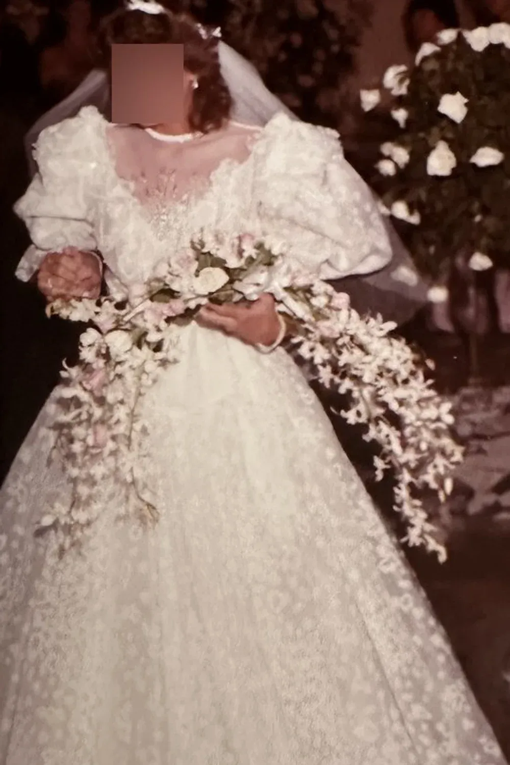 Custom with Veil, Sash and Train - Image 5