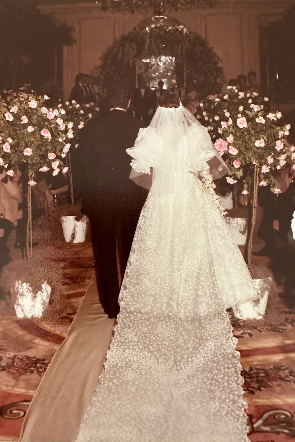 Custom with Veil, Sash and Train - Image 6