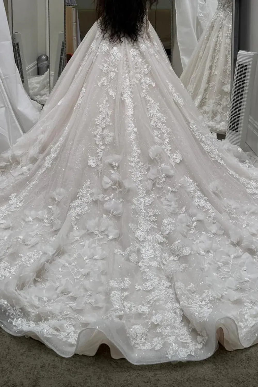 D4112 with Veil and Headpiece - Image 7