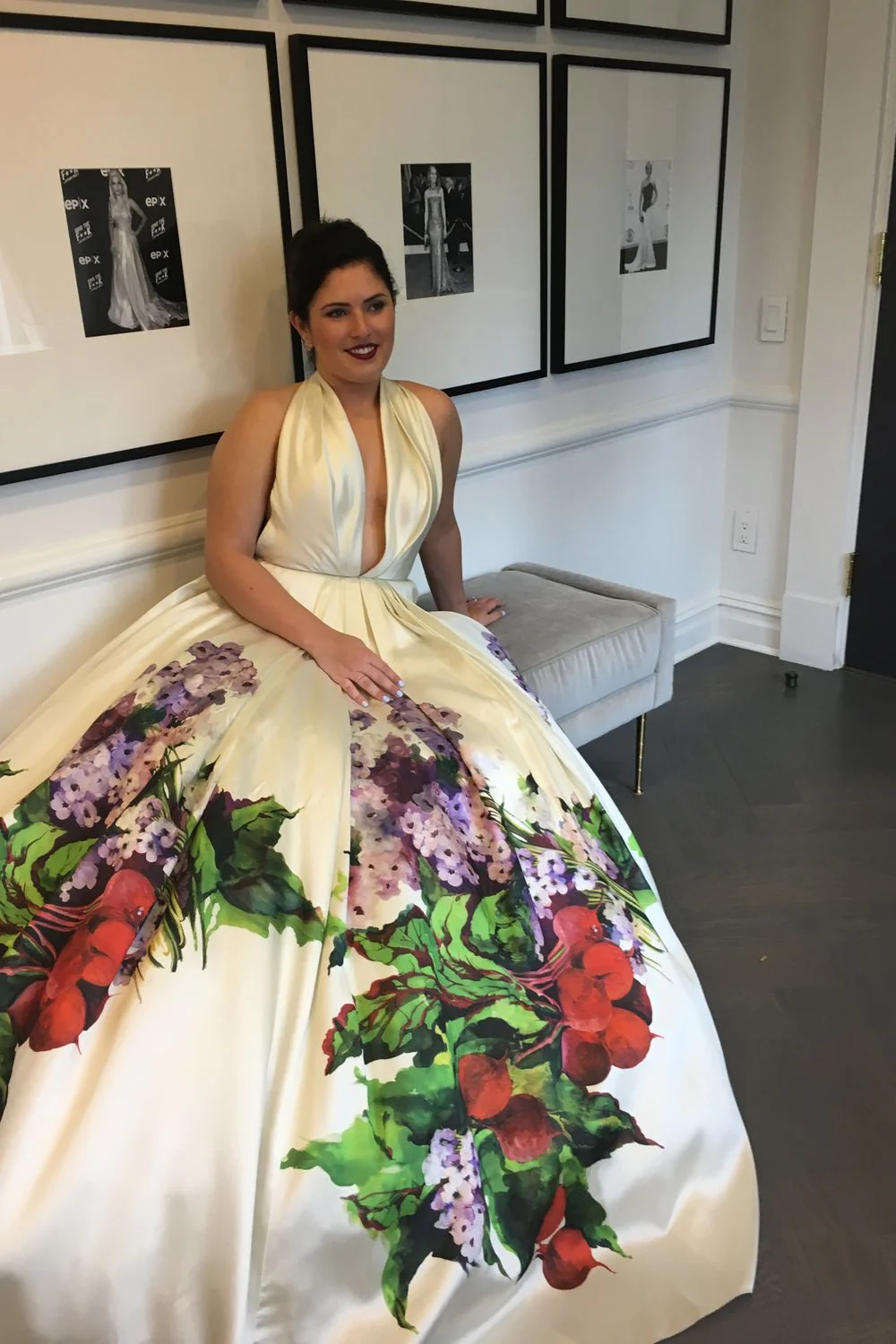 Lilac & Radish Gown - Image 3