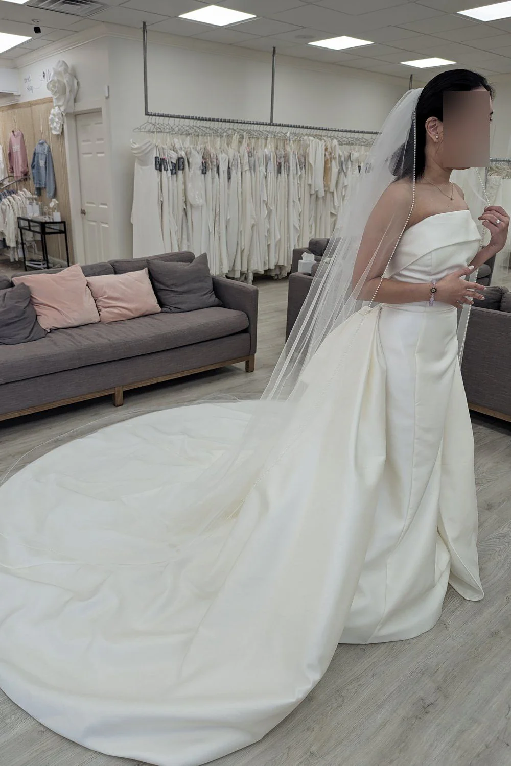 Ashley & Justin Wedding Dress - Image 4