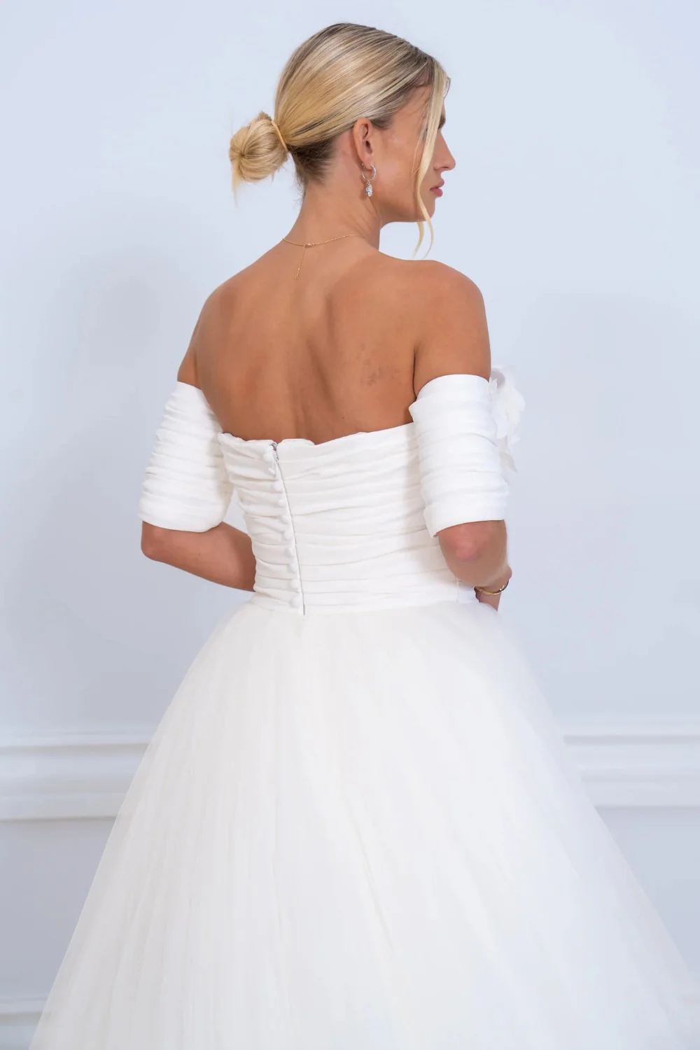 Draped Abundance Fantasie Gown - Image 4