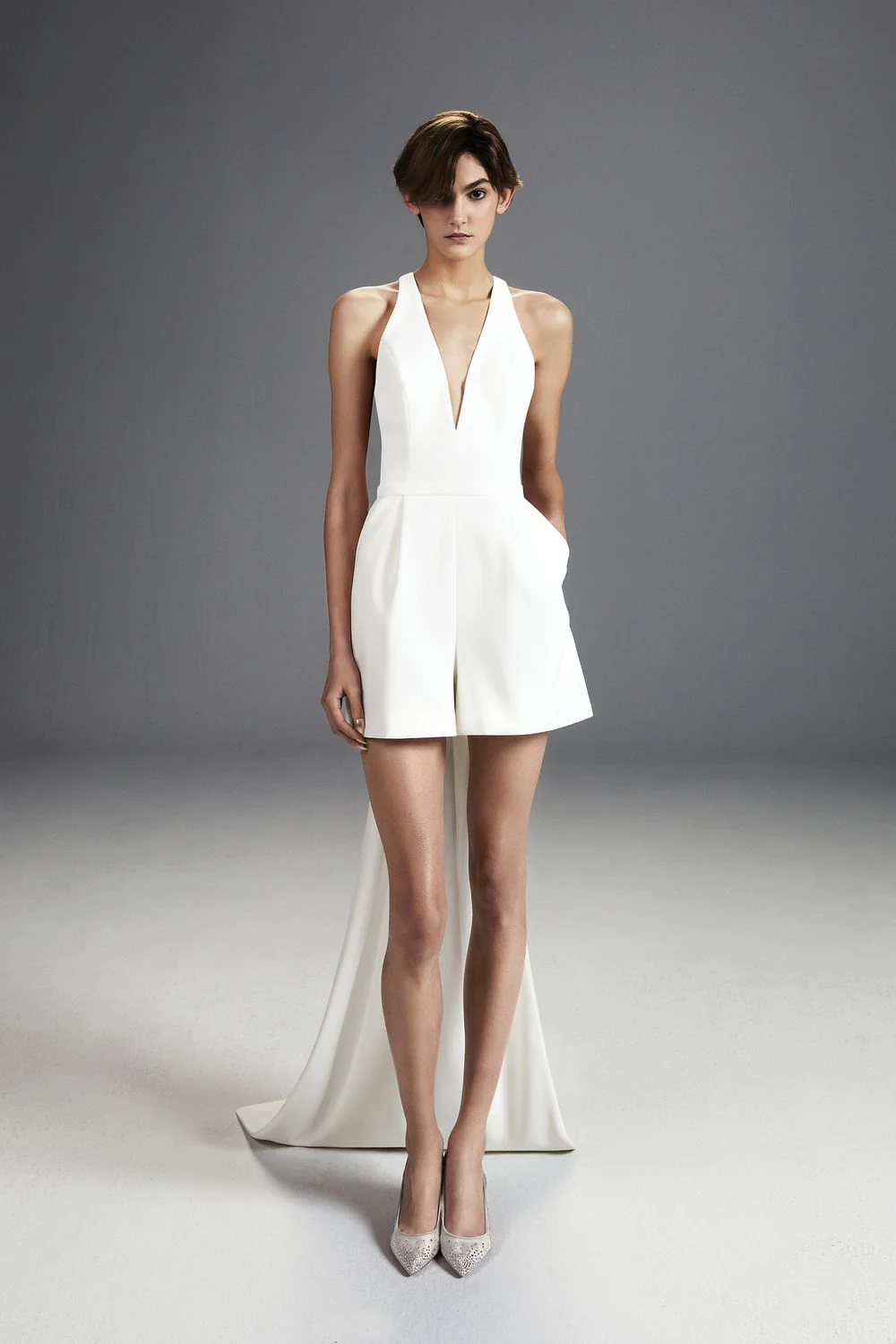 DREAMY BOW ROMPER