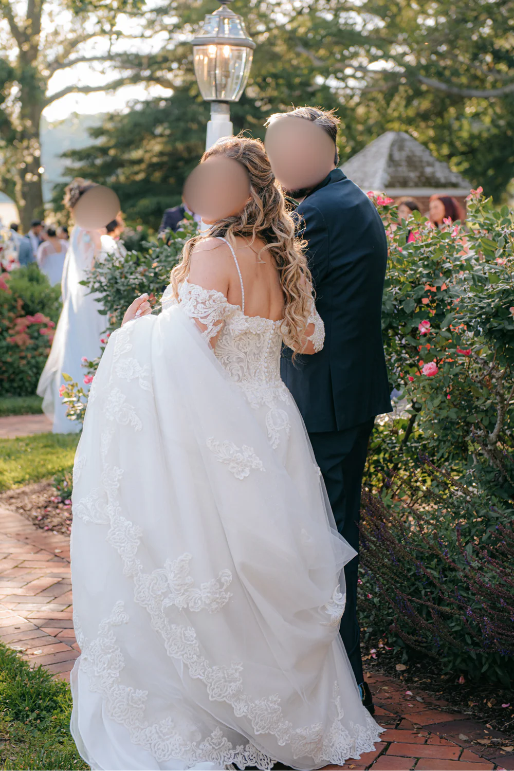 Fiona with Veil and Overskirt and Sleeves - Image 7