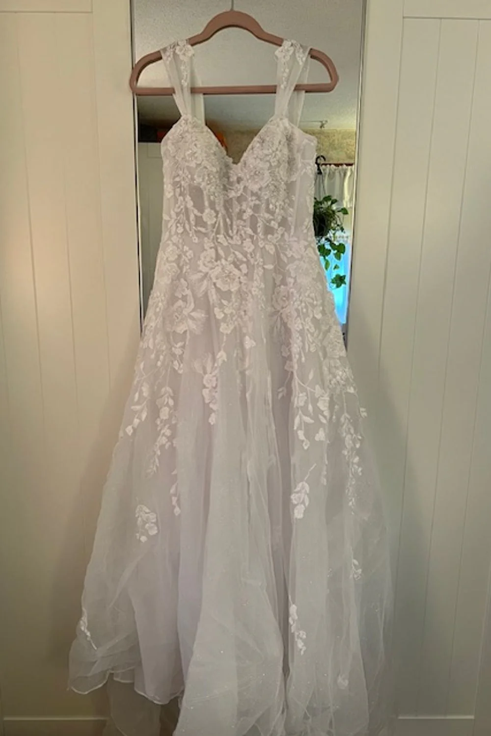 Floral Tulle Wedding Dress SWG 834