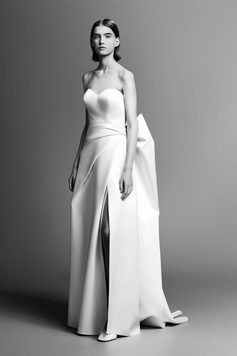 FLOWER SLEEVE GOWN