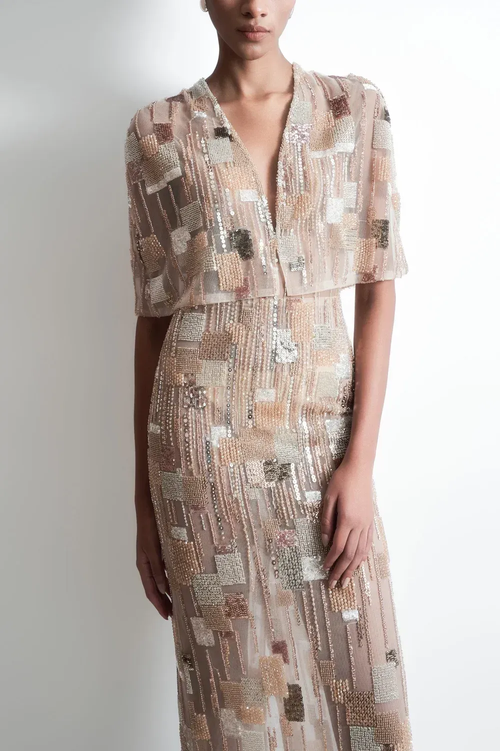 Freeze Poncho Long Gown - Image 2