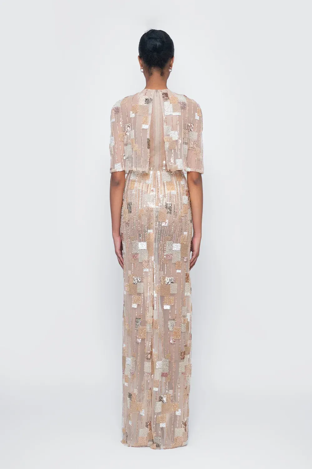 Freeze Poncho Long Gown - Image 3