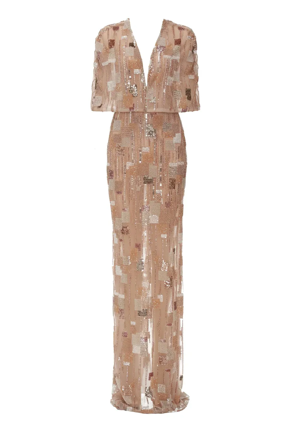 Freeze Poncho Long Gown - Image 5