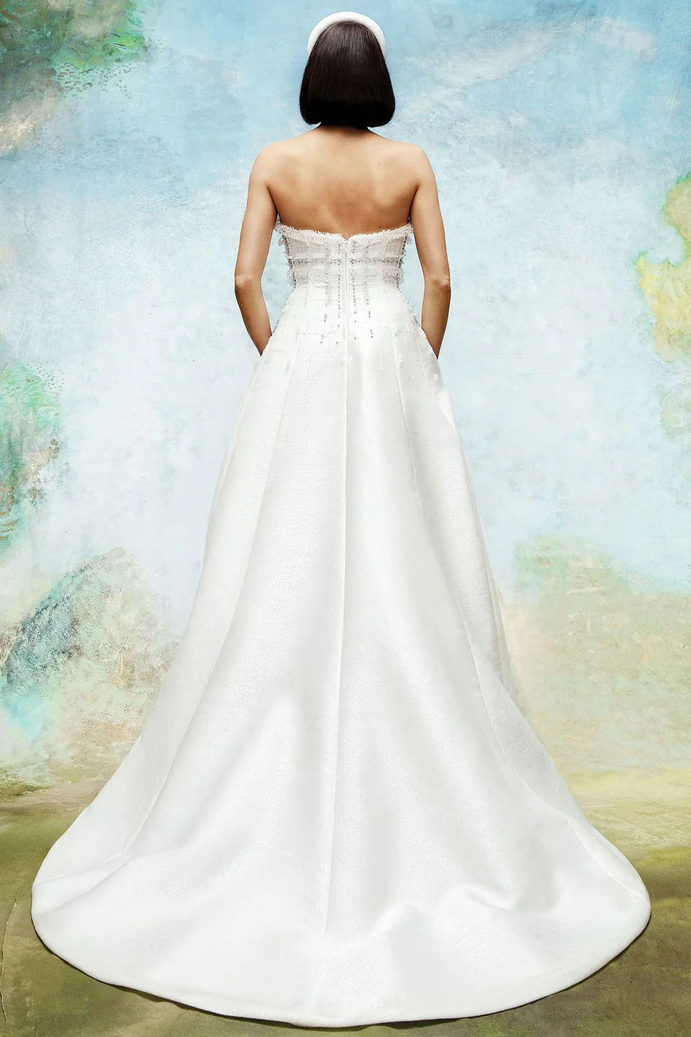 FROSTED TWEED REGAL GOWN - Image 2
