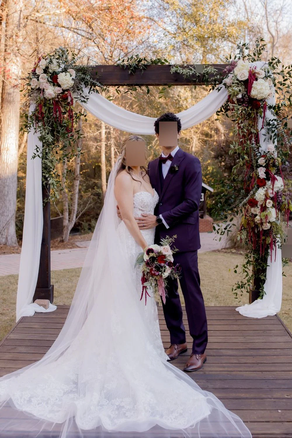 Fyvie 3504 with Veil and Skirt