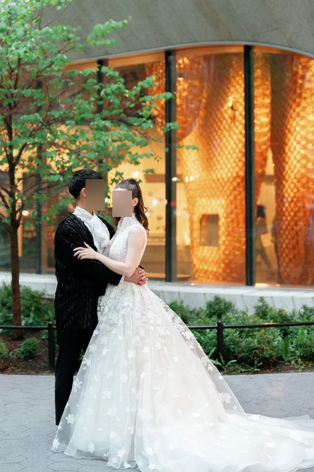 Glass Slipper with Veil