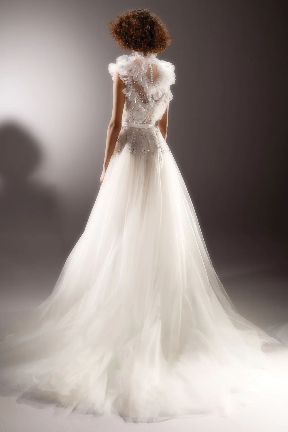 IMMACULATE ETHEREAL TULLE GOWN - Image 2