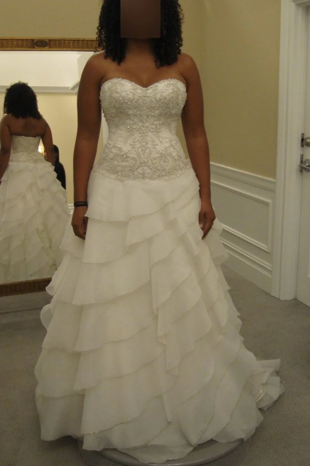 Isabella with Beaded Veil - Image 6