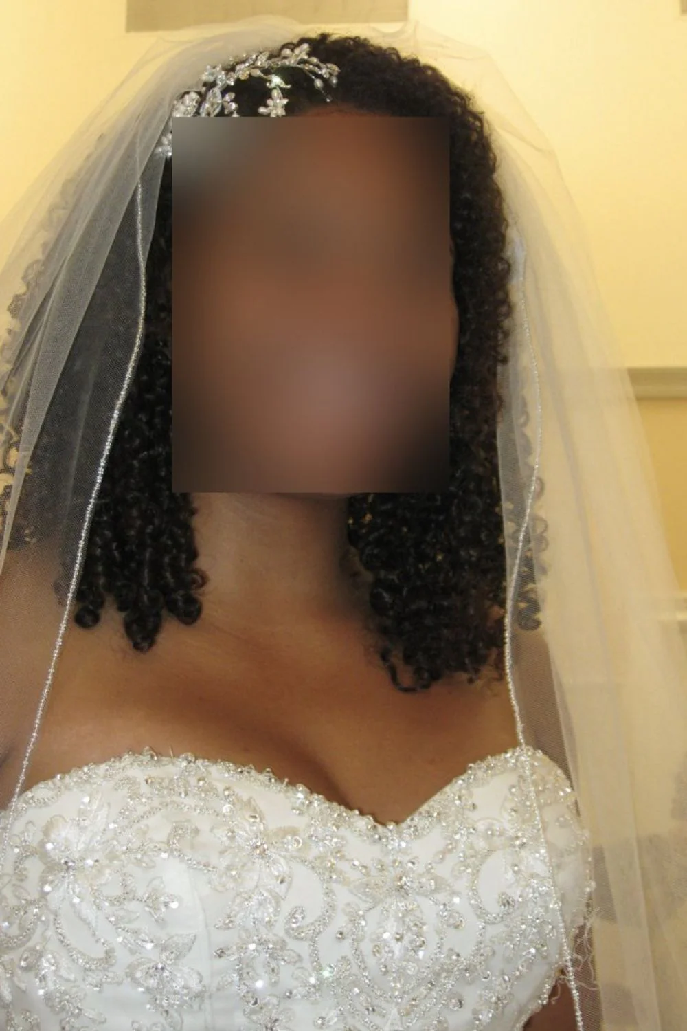Isabella with Beaded Veil - Image 8